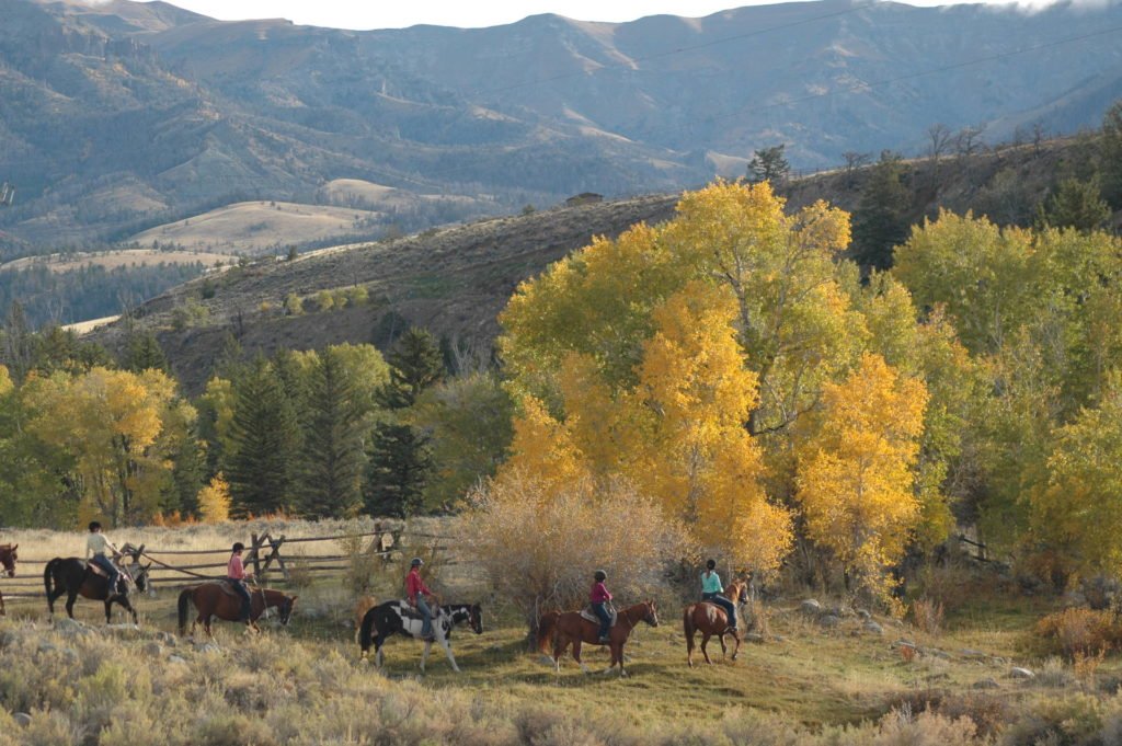 Fall colors at Bitterroot Ranch