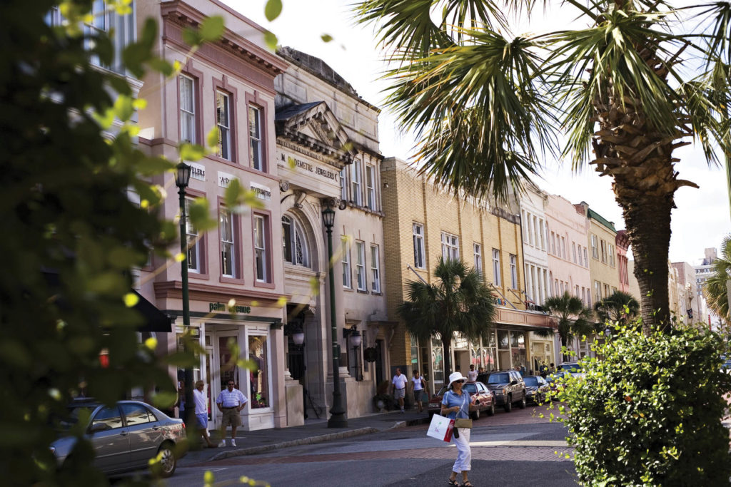 King Street in Charleston