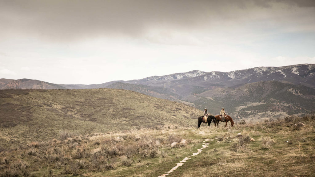 Riding at Blue Sky Utah