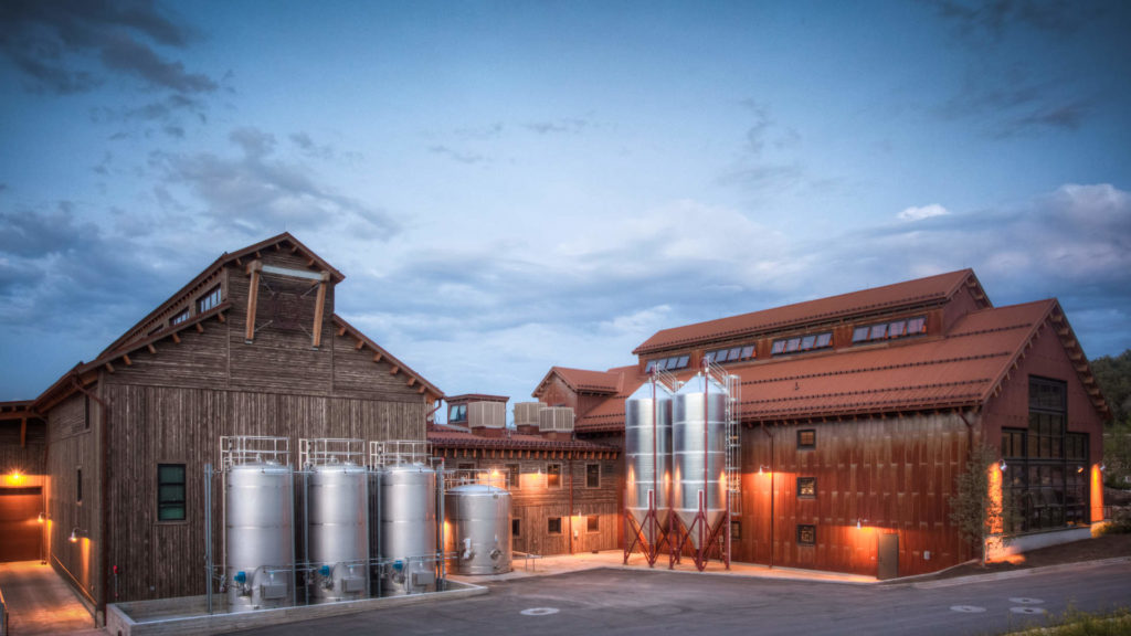 The High West bourbon distillery at Blue Sky Utah