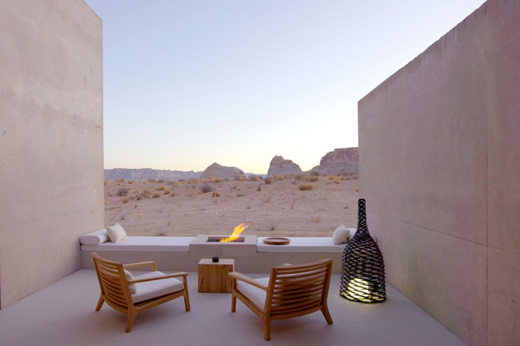 Amangiri Suite at Sunset