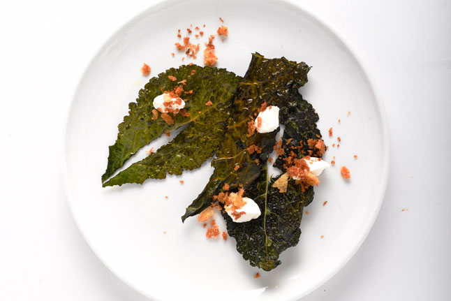 Willows Inn Kale Chips