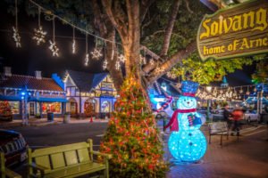 Christmas in Solvang, CA