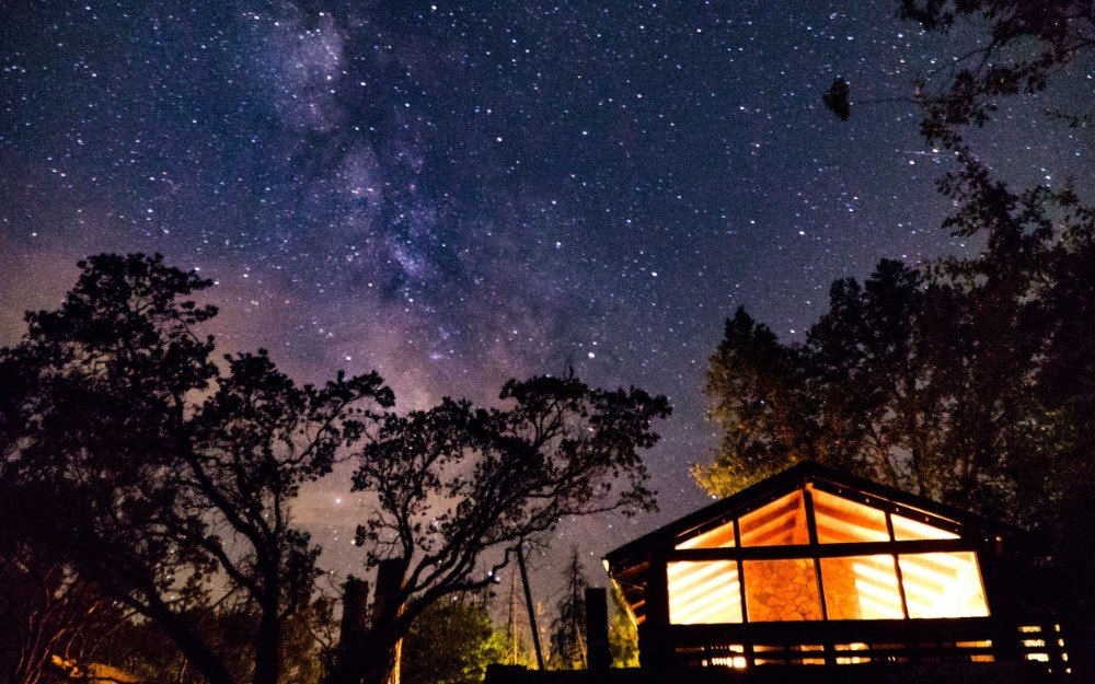 Sequoia Night Sky