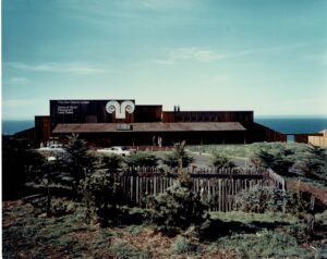 Historic photo of the Lodge, pre-renovation